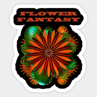 Flower Fantasy Sticker